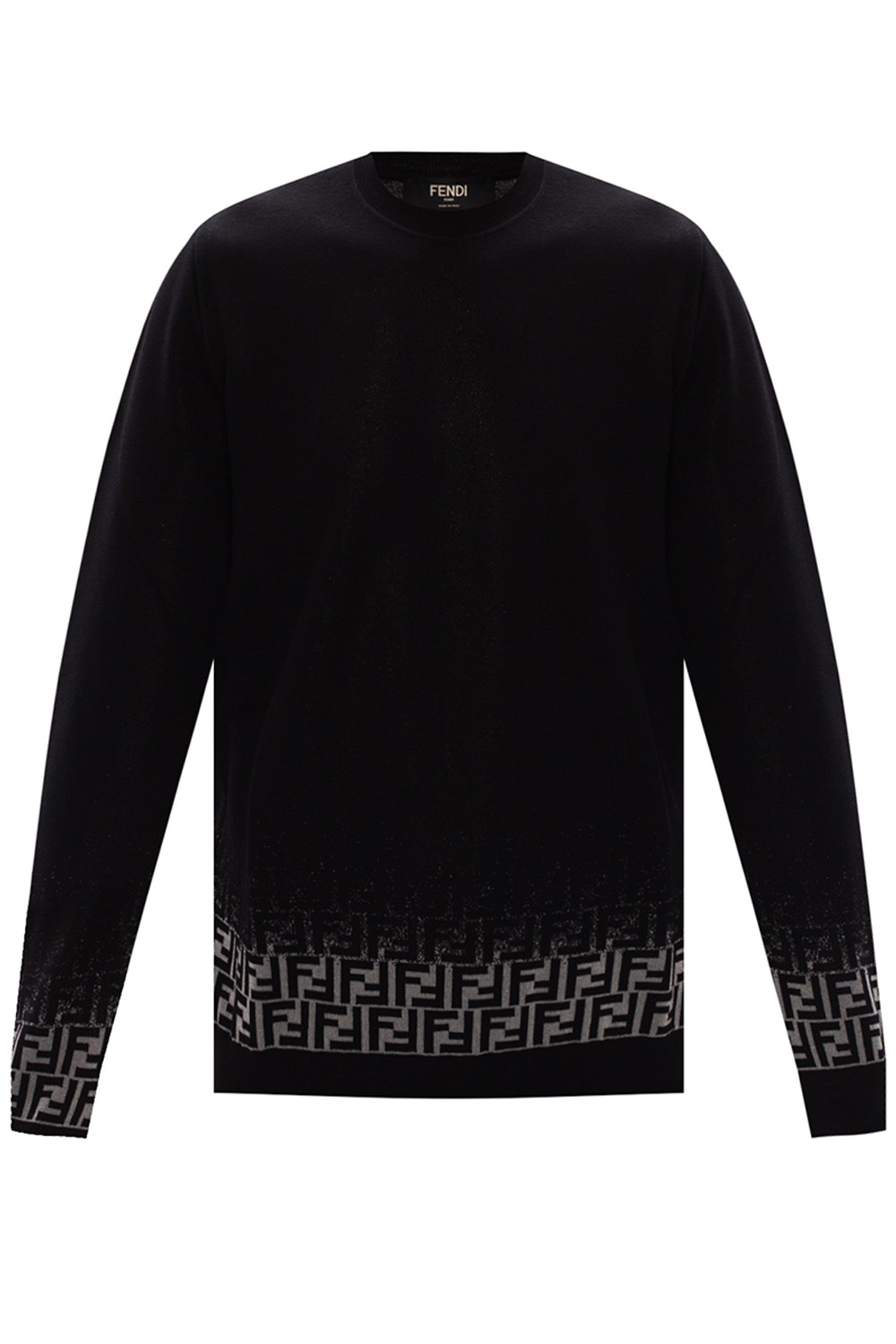 Fendi Wool sweater with logo | Men's Clothing | IetpShops